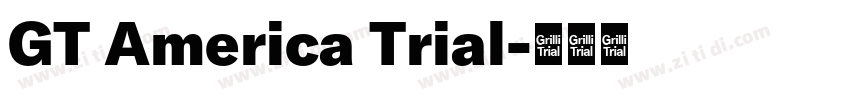 GT America Trial字体转换